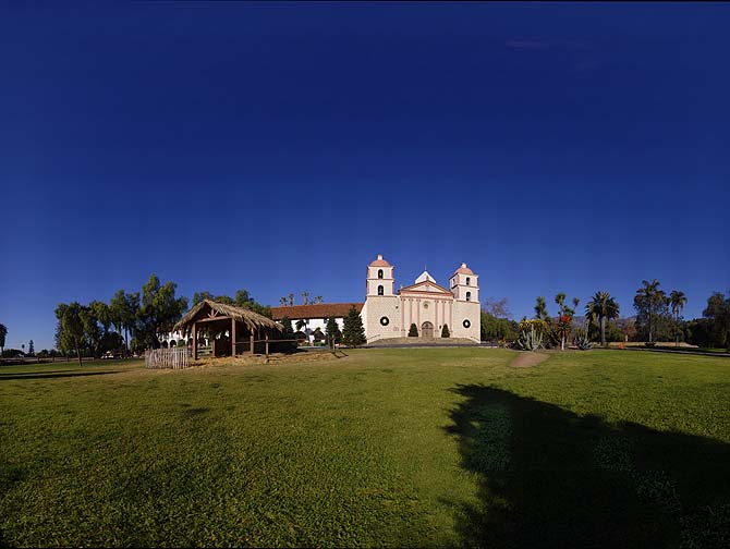 Santa Barbara Mission, January 7, 2009